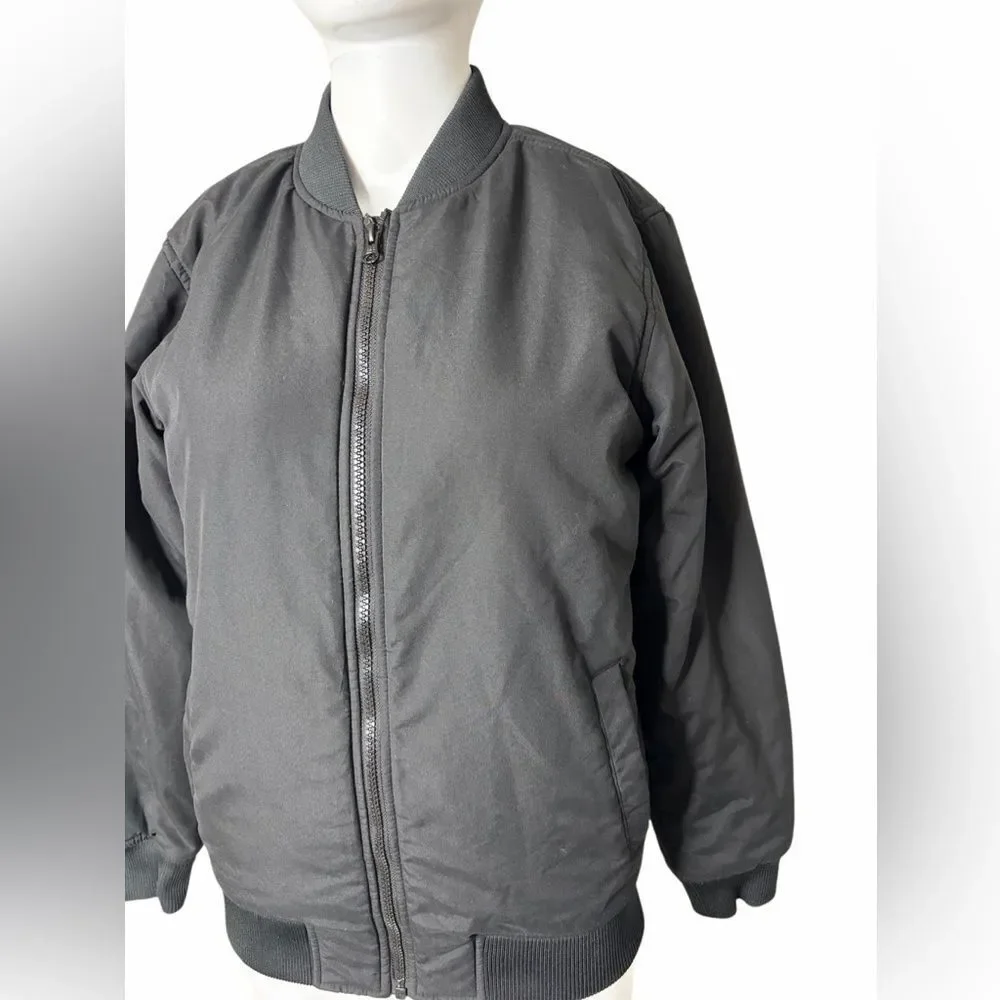 Old Navy Classic Black Kids Bomber Jacket Size XL